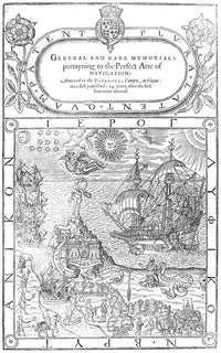 Dee: Navigation, 1577 - Title Page Art Print | Posterazzi