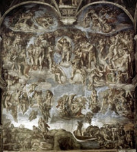 The Last Judgement Fine Art Print by Michelangelo | Posterazzi