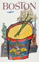 Beantown Vintage Travel Poster Print by David Klein
