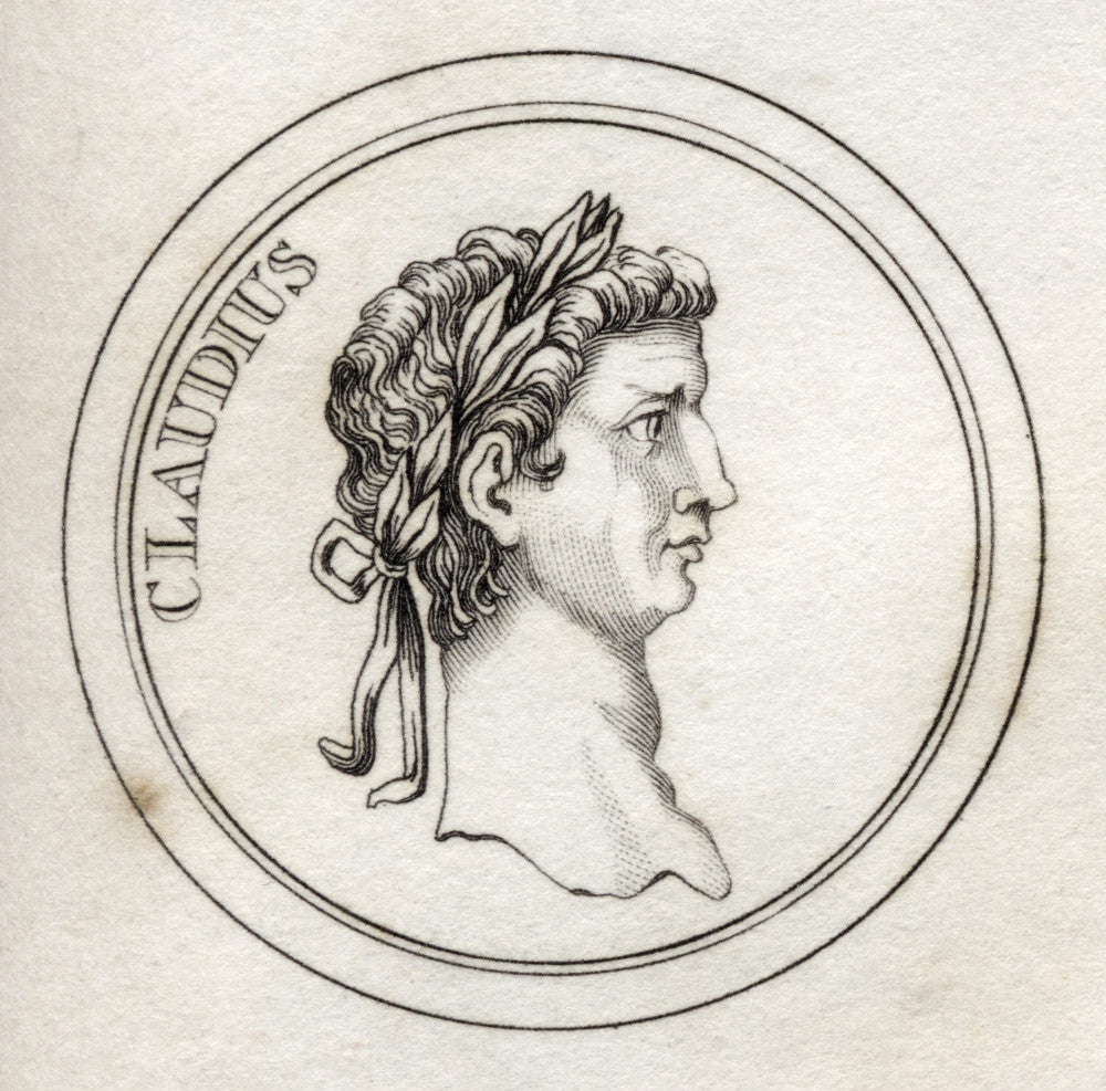Tiberius Claudius Caesar Augustus Germanicus Poster Print (1825)