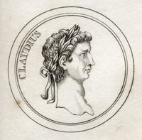 Tiberius Claudius Caesar Augustus Germanicus Poster Print (1825)
