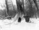Native American Winter Camp Fine Art Print by Edward S. Curtis