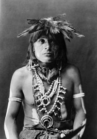 Hopi Chief Photograph Print by Edward Curtis - Ceremonial Dance