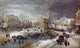 A Village In Winter Fine Art Print by Joos de Momper the Younger