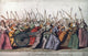 French Revolution Engraving - Parisian Women Marching to Versailles Fine Art Print by Granger Collection