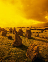 Beaghmore Stone Circles Fine Art Print by The Irish Image Collection