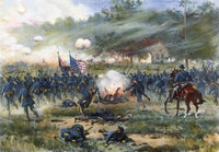 Battle of Antietam Lithograph Print, 1862 by Thure De Thulstrup