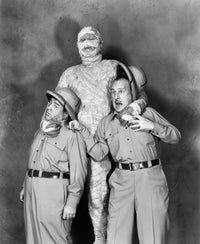 Abbott and Costello in Meet The Mummy (1955) Poster Print by Granger Collection