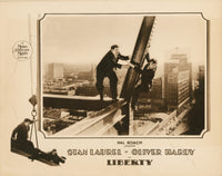 Liberty Lobby Card Featuring Oliver Hardy and Stan Laurel - 1929 Movie Poster Masterprint