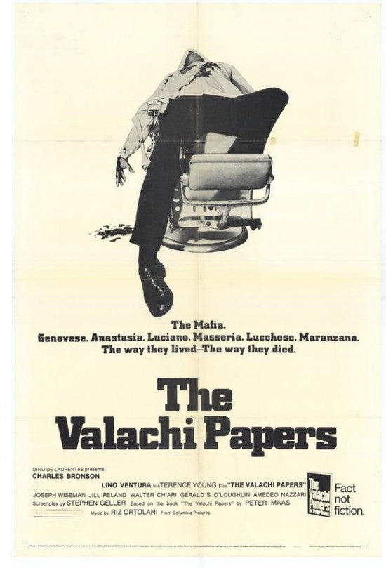 The Valachi Papers Movie Poster Print 27x40 | Posterazzi