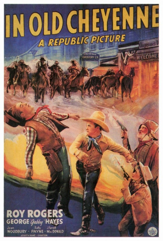 In Old Cheyenne Movie Poster Print - 27x40