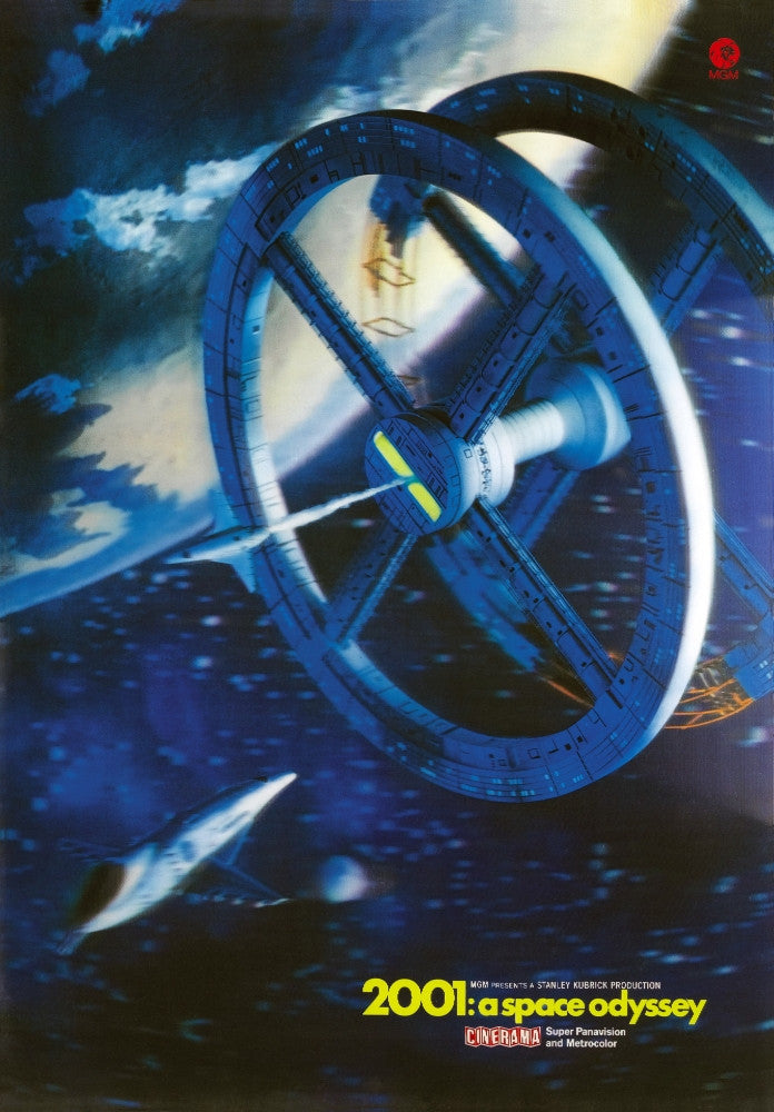 2001: A Space Odyssey Fine Art Print - Classic 1968 Movie Poster