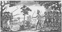 King Philip's War 1675 Battle Engraving Poster Print by Granger Collection