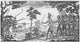 King Philip's War 1675 Battle Engraving Poster Print by Granger Collection