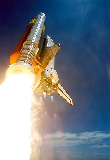 Space Shuttle Discovery Fine Art Print by Stocktrek Images