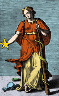 Hygeia, Greek Goddess of Health Fine Art Print by Science Source