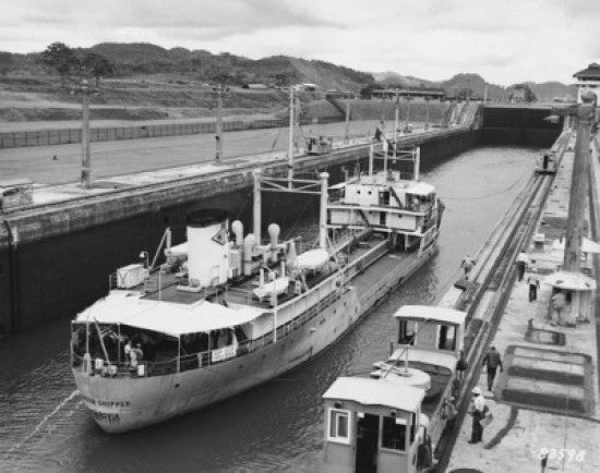 Panama Canal Fine Art Print - Scenic Poster of Pamana