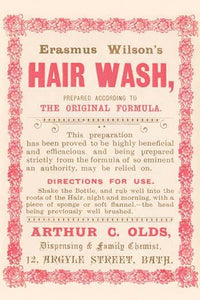Shampoo Medicine Bottle Label Fine Art Print - Unknown Artist