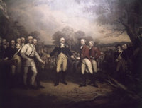 Surrender of General Burgoyne at Saratoga Fine Art Print by John Trumbull
