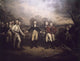 Surrender of General Burgoyne at Saratoga Fine Art Print by John Trumbull