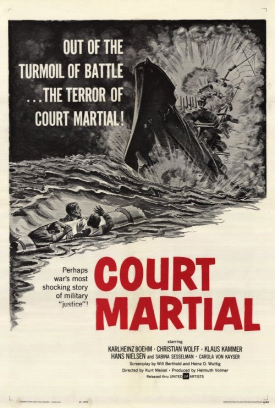 Court Martial Movie Poster Print - 27x40 | Posterazzi