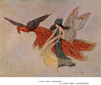 A Fairy Went A-Marketing Fine Art Print by Mary Evans Picture Library