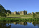Alnwick Castle Reflection Fine Art Print by Margaret Whittaker
