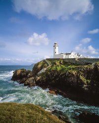 View of the Fanad Lighthouse Poster Print by The Irish Image Collection