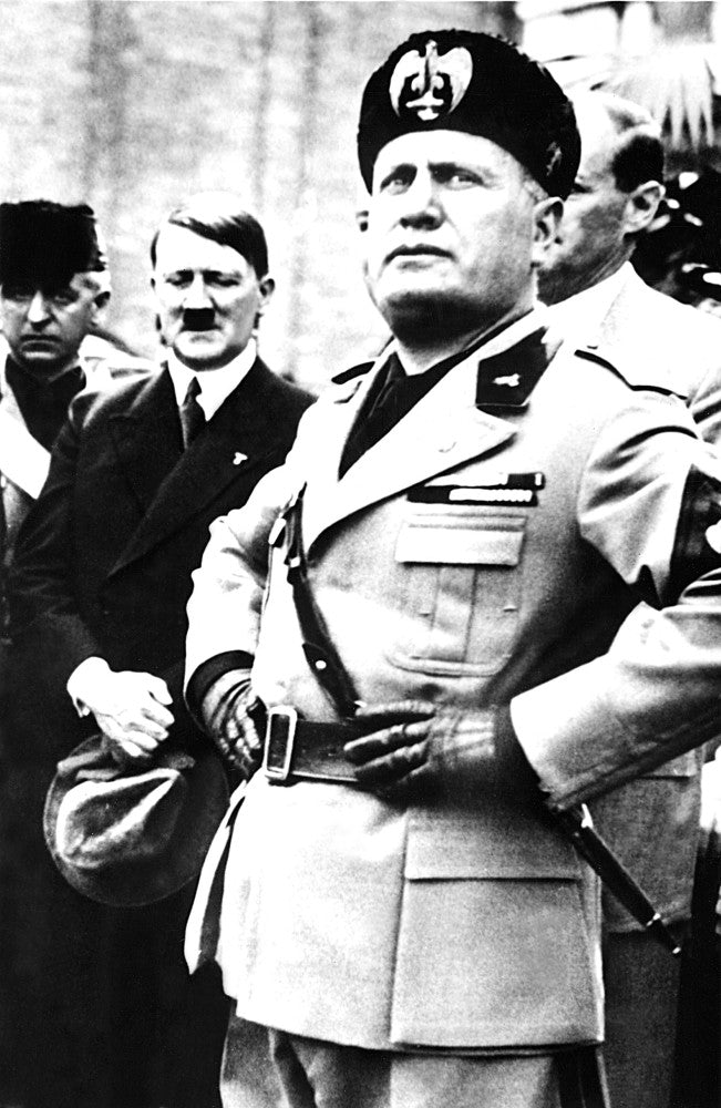 Benito Mussolini History Poster Print - Available in Multiple Sizes