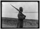 African American Soldier Drills at Shoulder Arms Fine Art Print