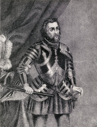 Hernan Cortes Fine Art Print - Spanish Conquistador (1485-1547)