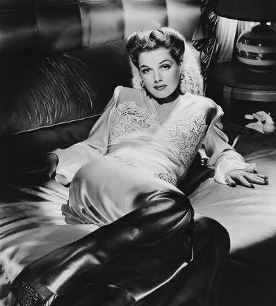 Ann Sheridan Bed Photo Print - Premium Quality Art Print