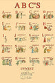 The Alphabet Fine Art Print by Kate Greenaway - Various Sizes