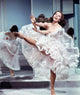 Cyd Charisse Dancing in Long White Tutu Photo Print