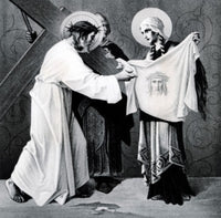 Veronica Wipes the Face of Jesus Fine Art Print by Martin Ritter von Feuerstein