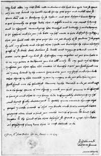 Anne Boleyn Autograph Letter Fine Art Print | Granger Collection