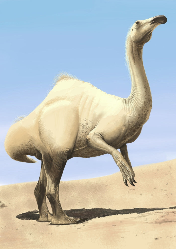 Deinocheirus Standing Under the Sun Fine Art Print
