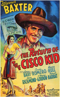 The Return of the Cisco Kid Movie Poster Print (27x40)