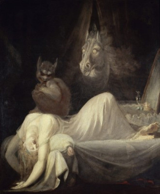 The Nightmare Fine Art Print by Henry Fuseli - 1781-82