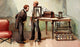 Roentgen Looking into X-ray Screen Fine Art Print by Science Source