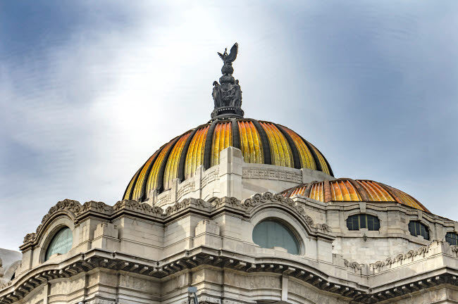 Palacio de Bellas Artes Art Print by William Perry - 24x18