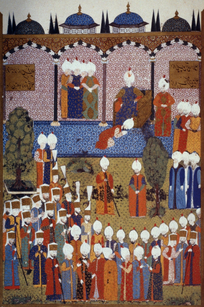 Suleiman's Accession to the Ottoman Throne Fine Art Print