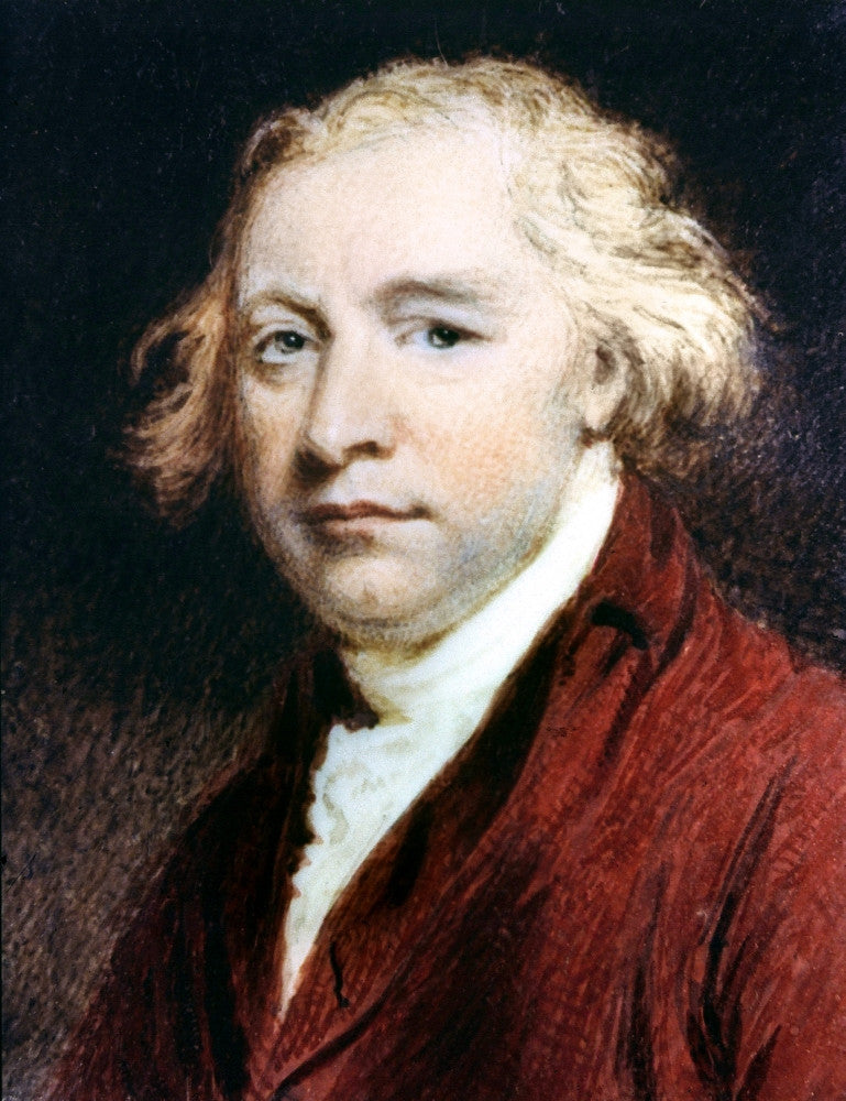Edmund Burke Miniature Fine Art Print After James Barry