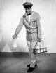 Milkman Carrying a Basket of Milk Bottles Fine Art Print