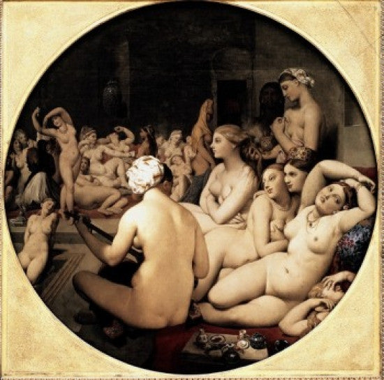Turkish Bath Fine Art Print by Jean Auguste Dominique Ingres