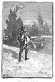 Hudson Bay Trapper 1879 Wood Engraving Fine Art Print by Granger Collection