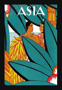 Love in Hawaii Fine Art Print by Frank McIntosh - October 1926 Asia Magazine Cover