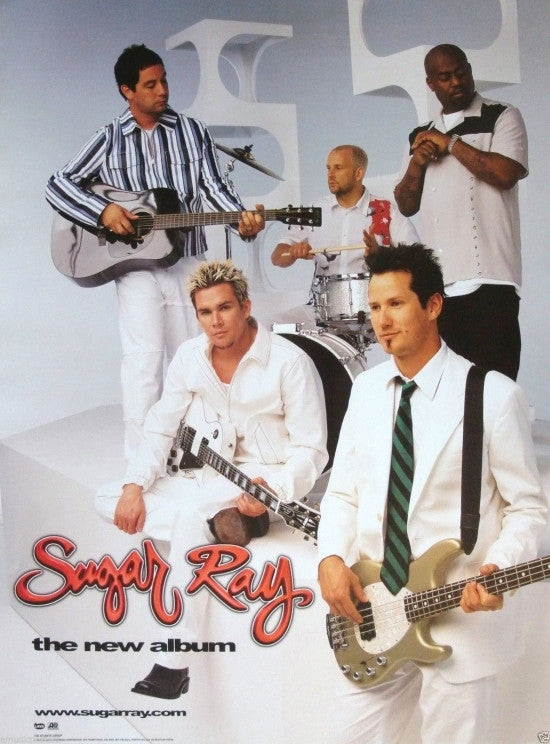 Sugar Ray Promotional Poster - Perfect for Home or Office Decor