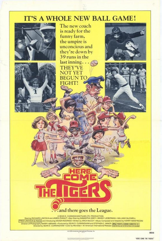 Here Come the Tigers Movie Poster - 11x17 Print