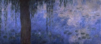 Water Lilies Fine Art Print by Claude Monet - Musee de l'Orangerie